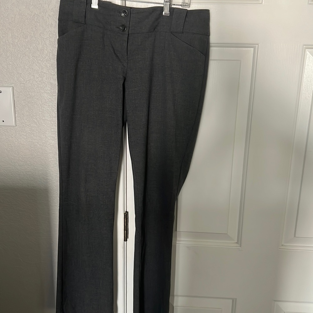The limited collection drew fit grey slacks